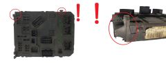 Ohjausyksikkö BSI E01-00 S118085320C 9652474680 PSA Siemens 1912