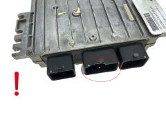 Ohjausyksikkö 5WS40030B-T 9646449280 9644302380 SID801 PSA Siemens 60597