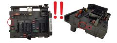 Ohjausyksikkö BSM B3 9644038680 PSA Delphi 1395
