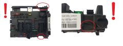 Ohjausyksikkö BSM B3 9646405280 PSA Delphi 1763