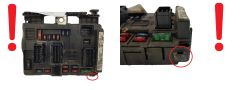 Ohjausyksikkö BSM B3 9643498880 S118470003G PSA Siemens 1346