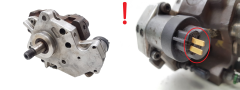 Ruiskutuspumppu 0445010075 8200108225 1.9 DCI Bosch Renault 1122