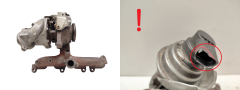 Turboahdin Audi VW Seat Skoda 1,6 TDI 03L253016T