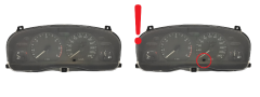 Kierroslukumittari Ford Mondeo 93BB-10849-TD 57212