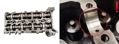 Sylinterikansi Mercedes-Benz R651016 2.2 CDI 651921