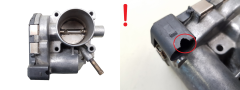 Kaasuläpän venttiili VWAG 1.4 030133062A 0280750049 Bosch 2886