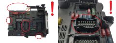 Ohjausyksikkö BSM B3 9646405280 PSA Delphi 2100
