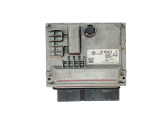 Ohjausyksikkö 03P906021K 28281647 VW Skoda Delphi 44189