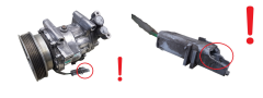Ilmastoinnin Kompressori 8200953359 SD6V12 1918 Sanden Renault Nissan 1031