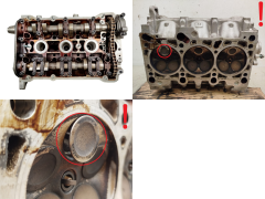 Sylinterikansi VWAG 078103373AE 2.7 ARE 4