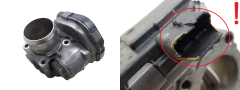 Kaasuläpän venttiili Citroen Peugeot 9673534480 1.6 HDI Delphi 3043