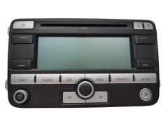 Radio Cd Mp3 Soitin Navi VW Passat 1K0035191D 7612002044 Blaupunkt