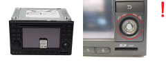 Navigointi Radio Nissan Qashqai Juke 25915BH10C 25920BH00D
