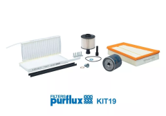 Suodatinsarja Tee Renault KIT19 165462862R Purflux