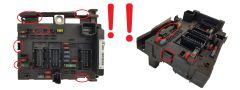 Ohjausyksikkö BSM B3 9650664080 PSA Delphi 1409