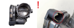 Kaasuläpän venttiili VWAG 1.8T 06B133062B 0280750009 Bosch 1752