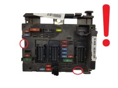 Ohjausyksikkö BSM B3 9657608780 PSA Delphi 1218