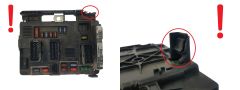 Ohjausyksikkö BSM-B3 9643498880 T118470003G PSA Siemens 1874