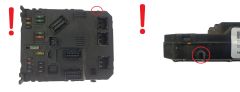 Ohjausyksikkö BSI E02-00 9650584680 S118085220B PSA Siemens 1847