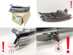 Ajovalo Alkuperäinen LED Citroen 9820877780 Outlet