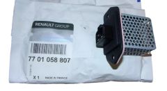 Puhaltimen Vastus Alkuperäinen 7701058807 Renault
