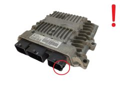 Ohjausyksikkö 9663483180 9653451880 5WS40285E-T SID806 PSA Siemens 19360