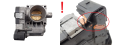 Kaasuläpän venttiili 55192787 44SMF10 Fiat Lancia 1.4 1334