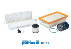 Suodatinsarja Tee Citroen Peugeot KIT11 9800097580 Purflux