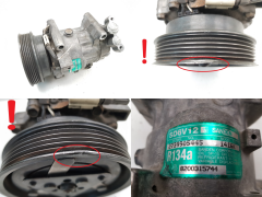 Ilmastoinnin Kompressori Renault 8200315744 SD6V12 1416K Sanden S11