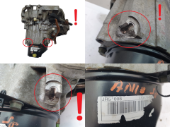 Vaihteisto JR5008 7701714590 1.8 Renault Laguna 2 Uszkodzona
