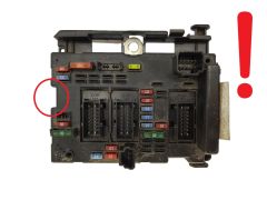 Ohjausyksikkö BSM B3 9650664080 PSA Delphi 1192