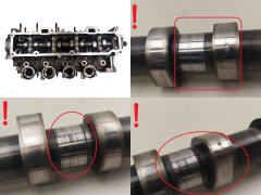 Sylinterikansi Citroen Peugeot Ford 0200CN 9636896880 1.4 HDI 2