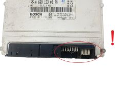 Ohjausyksikkö A6681530879 0281011151 Mercedes Bosch 47114