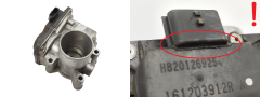Kaasuläpän venttiili Renault Smart 161203912R H8201269254 1.0SCE