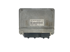 Ohjausyksikkö 03E906023D 5WP40502 04 VW Seat Siemens 41246