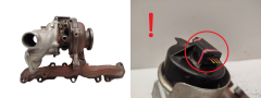 Turboahdin 2.0 TDI VW Audi Seat Skoda 04L253010T