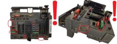 Ohjausyksikkö BSM B2 9646405180 PSA Delphi 1303
