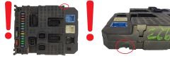 Ohjausyksikkö BSI 2004 P06-00 9659285380 PSA Valeo 1322