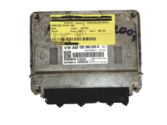 Ohjausyksikkö 03E906023D 5WP40502 04 VW Seat Siemens 19168