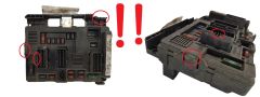 Ohjausyksikkö BSM-B3 9643498880 S118470003E PSA Siemens 1374