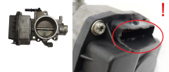 Kaasuläpän venttiili Citroen Peugeot 9648053780 408239823003 1.8 2.0 2