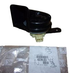 Äänitorvi Uusi Alkuperäinen 6236E3 6236.E3 Citroen Peugeot