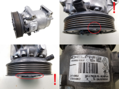 Ilmastoinnin Kompressori 8200940837 Delphi 01140854 Renault Megane Scenic 2 1.6
