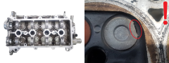 Sylinterikansi Toyota Yaris 1.3 16V VVT-i 2SZ-FE