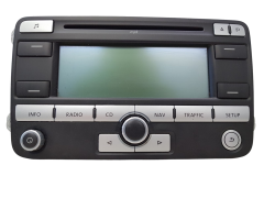 Radio Cd Mp3 Soitin Navi VW Golf 1K0035191D 7612002044 Blaupunkt 1154