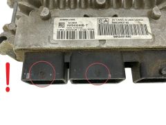 Ohjausyksikkö 9663483180 9653451880 5WS40285E-T SID806 PSA Siemens 48019