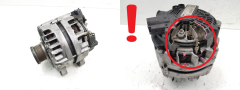 Laturi 9678048880 TG15S205 Valeo 1.6 HDI Citroen Peugeot Fiat