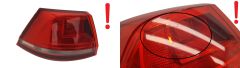 Valaisin Vasen Taka VW Golf 7 5G9945095C 0km