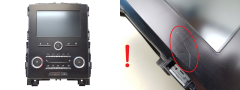 Autosoitin Navi A/C Renault Megane 4 280903276R
