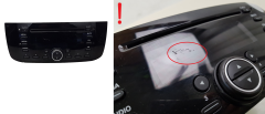 Radio-CD-soitin Fiat Punto Evo 7355261540 28280207 F199FL 1087